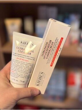 Kiehl's Ultra Facial Cleanser & Advanced Repair Barrier Cream - DUO